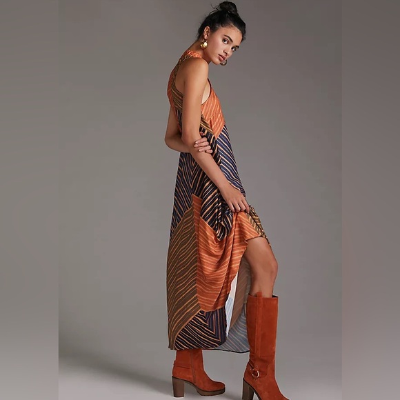 FARM Rio Dresses & Skirts - Farm Rio Anthropologie Halter Maxi Dress